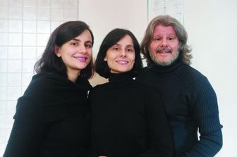 &nbsp;Lo staff della Service &amp;Work (da sinistra Celeste Pirazzini, Matilde Pirazzini e il presidente Marian Manea )