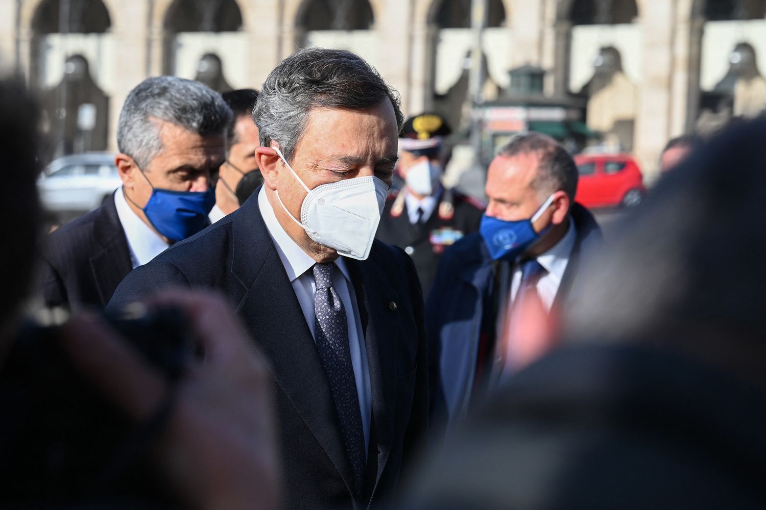 Il presidente del Consiglio, Mario Draghi