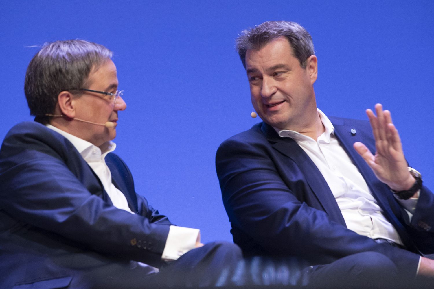 Armin Laschet e Markus Soeder