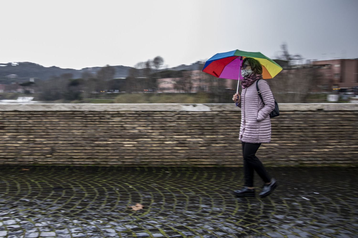 pioggia a Roma&nbsp;