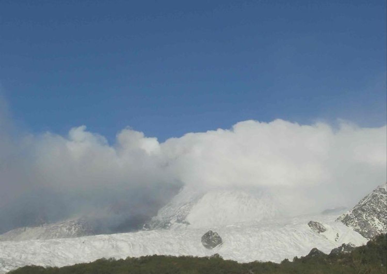 Immagine della telecamera a Monte Cagliato, versante orientale etneo