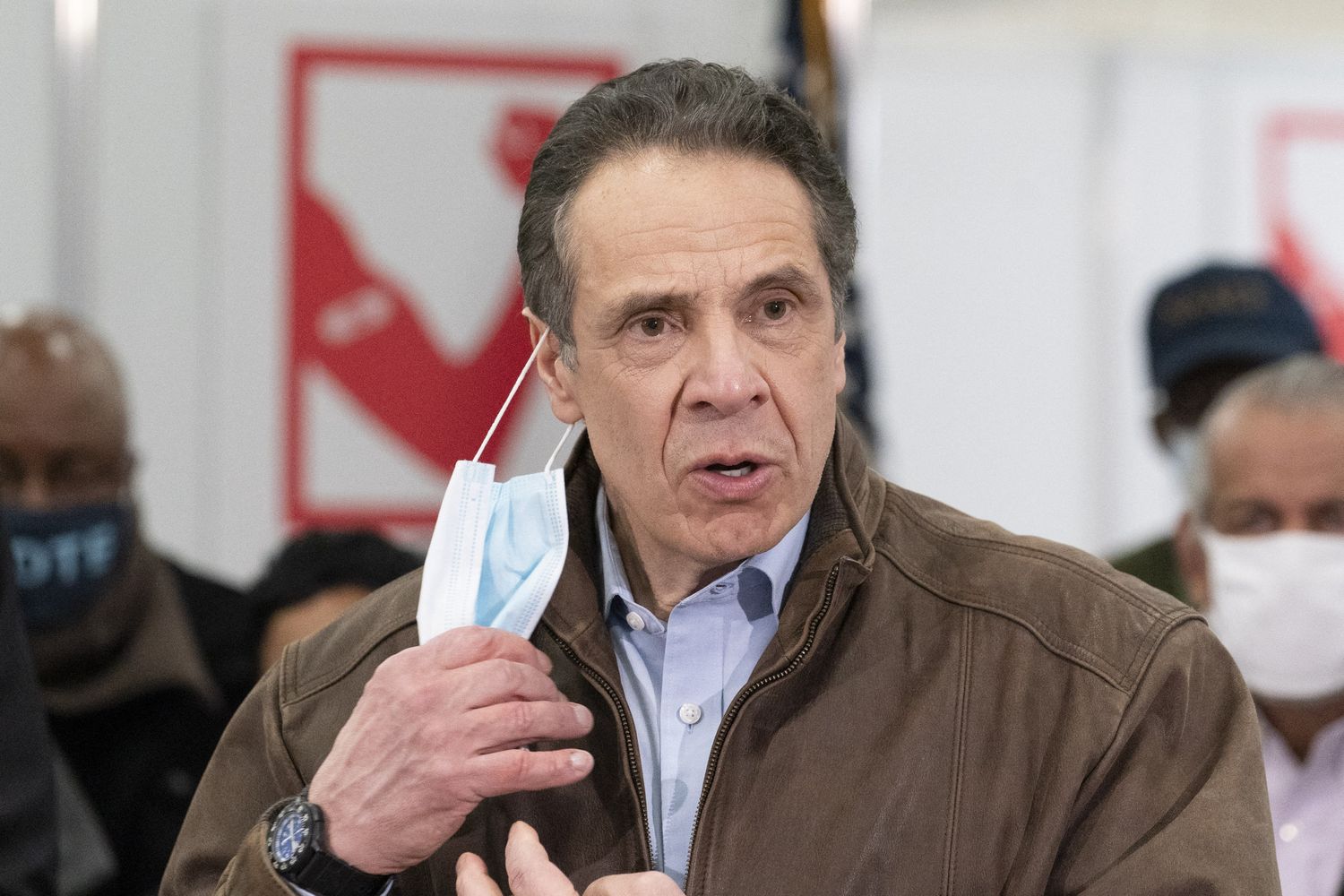 Il governatore democratico di New York, Andrew Cuomo
