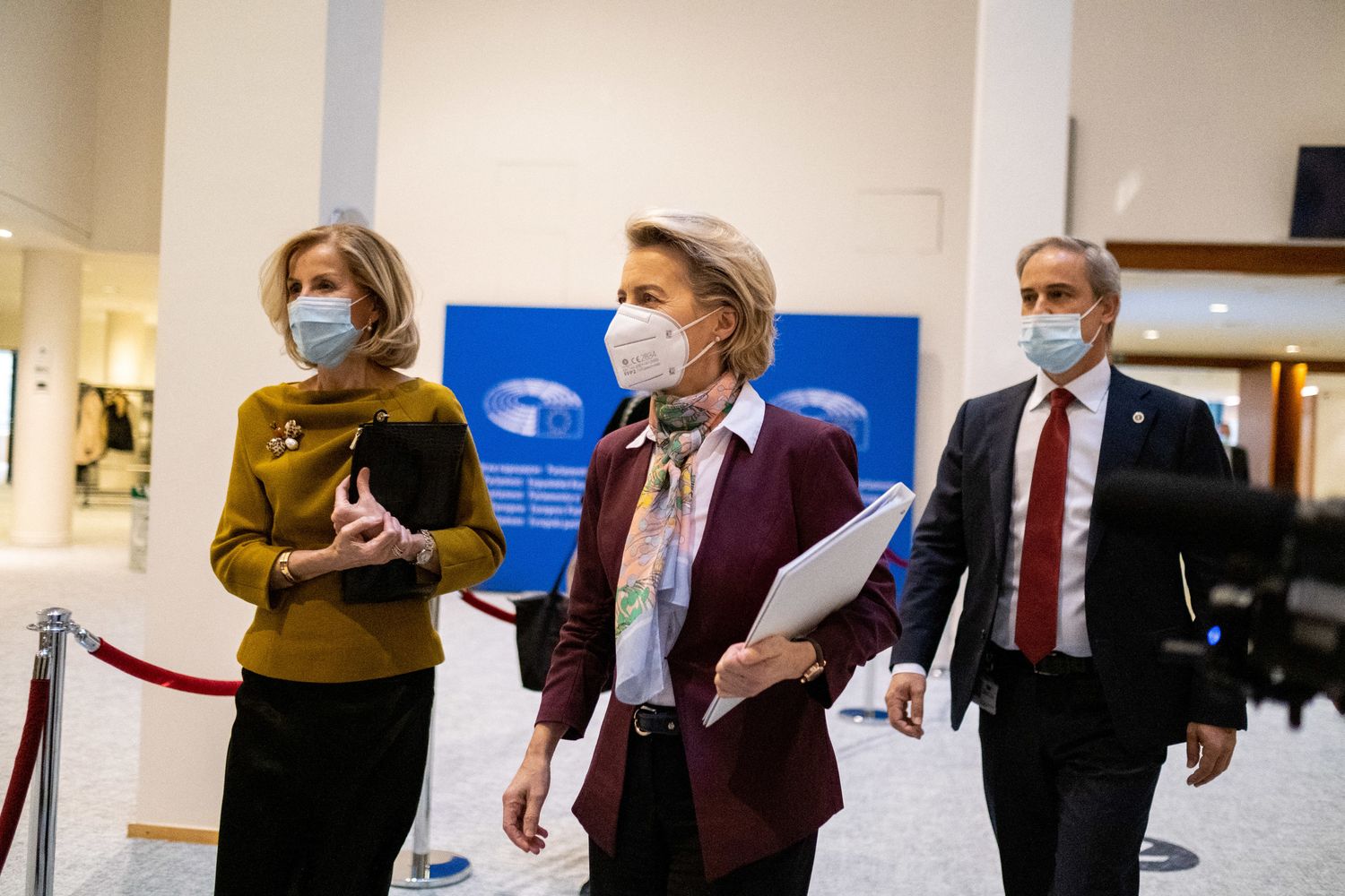 La presidente della Commissione Ue, Ursula von der Leyen