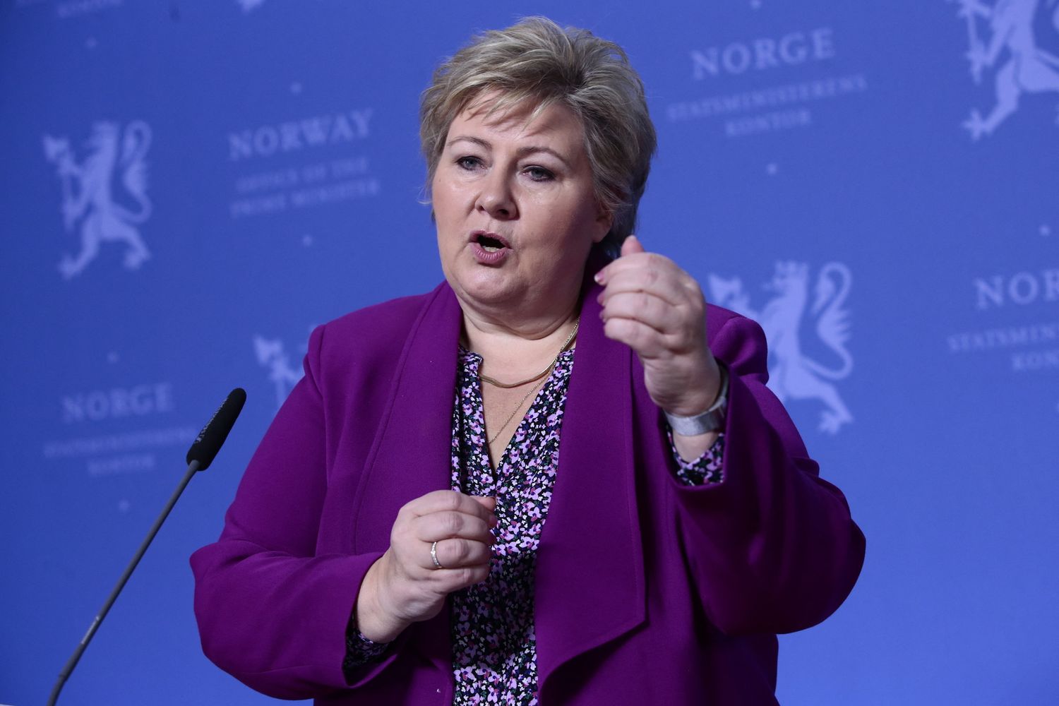Erna Solberg, primo ministro della Norvegia