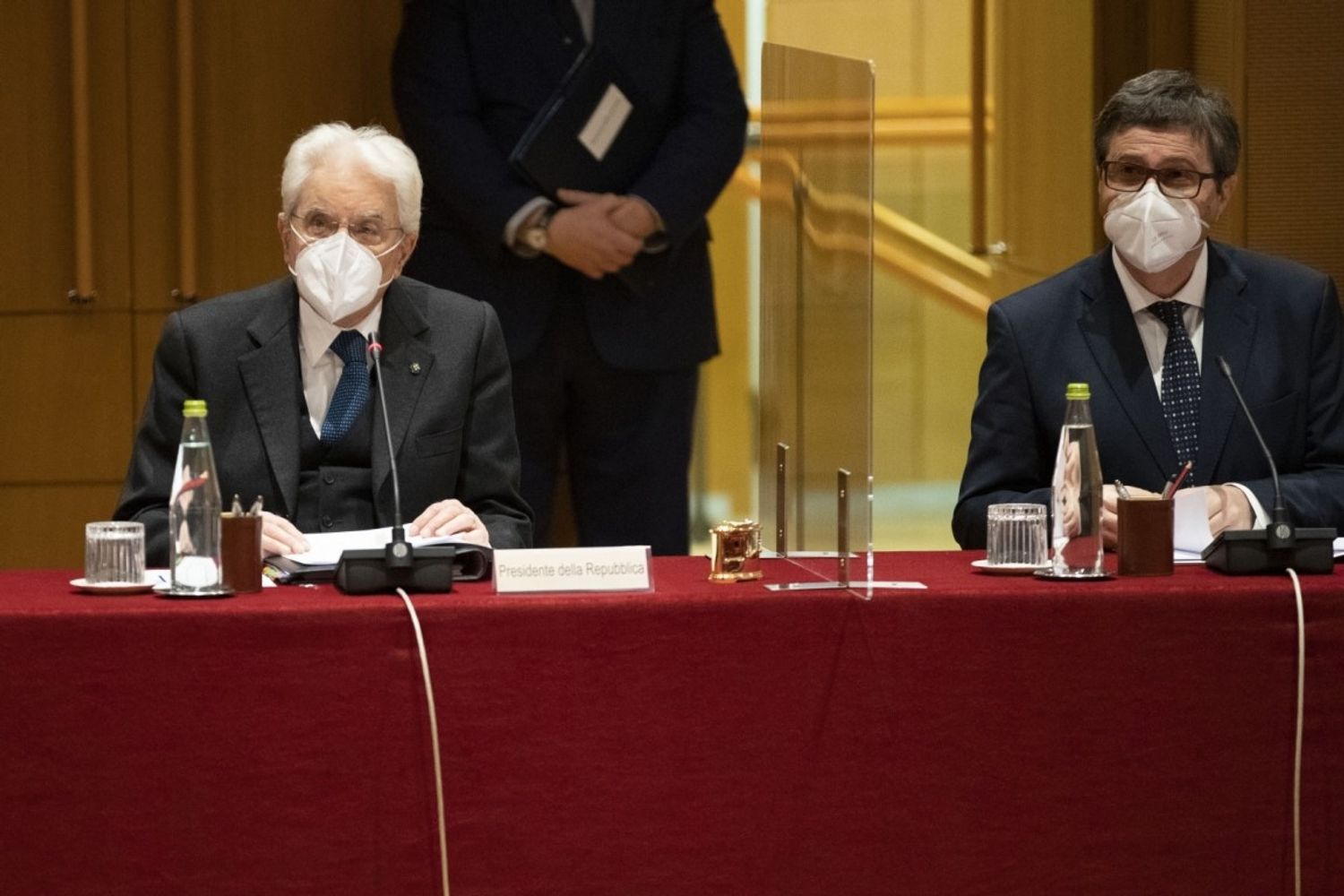 Il presidente della Repubblica, Sergio Mattarella, interviene al Csm