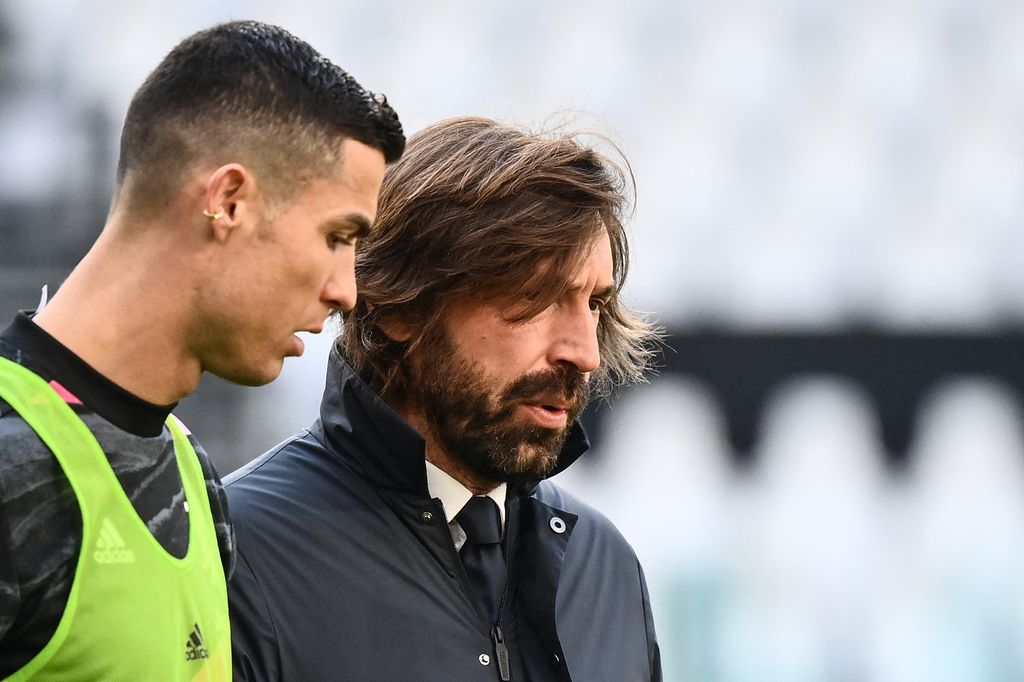 Cristiano Ronaldo e Andrea Pirlo