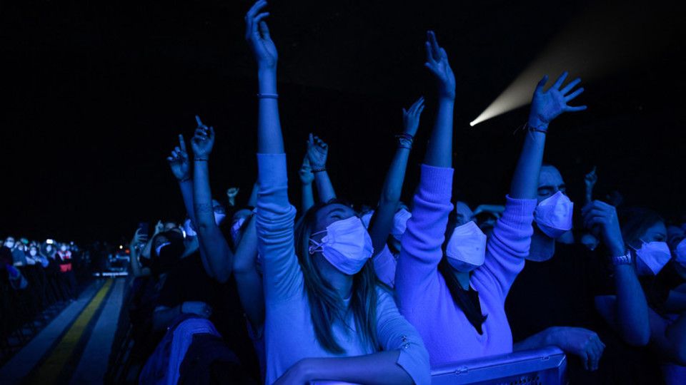 Concerto a Barcellona in piena era Covid