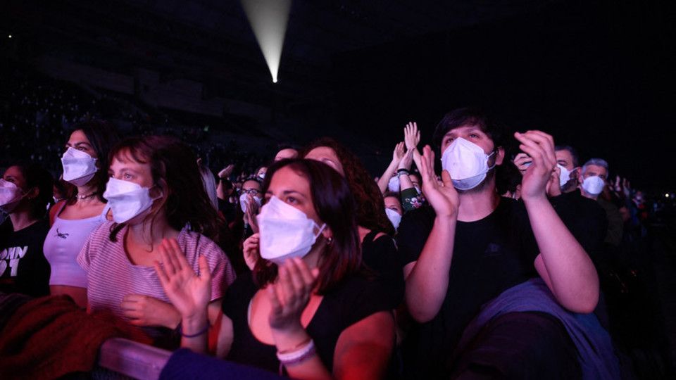 Concerto a Barcellona in piena era Covid