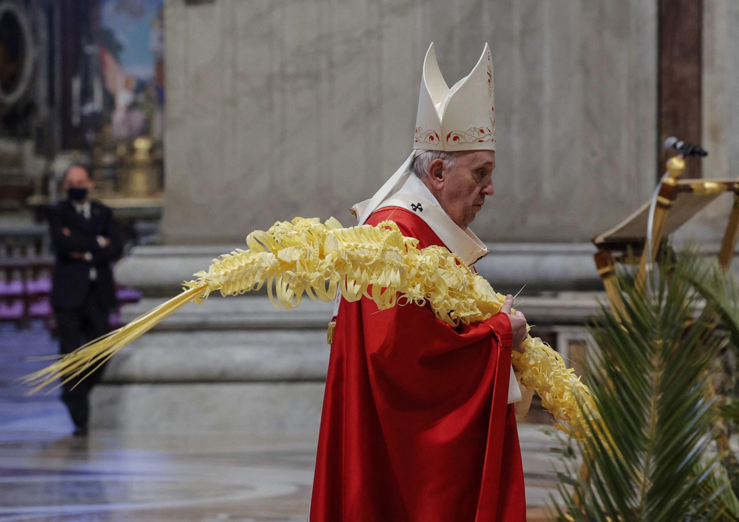 Il Papa alla Messa per la Domenica delle Palme