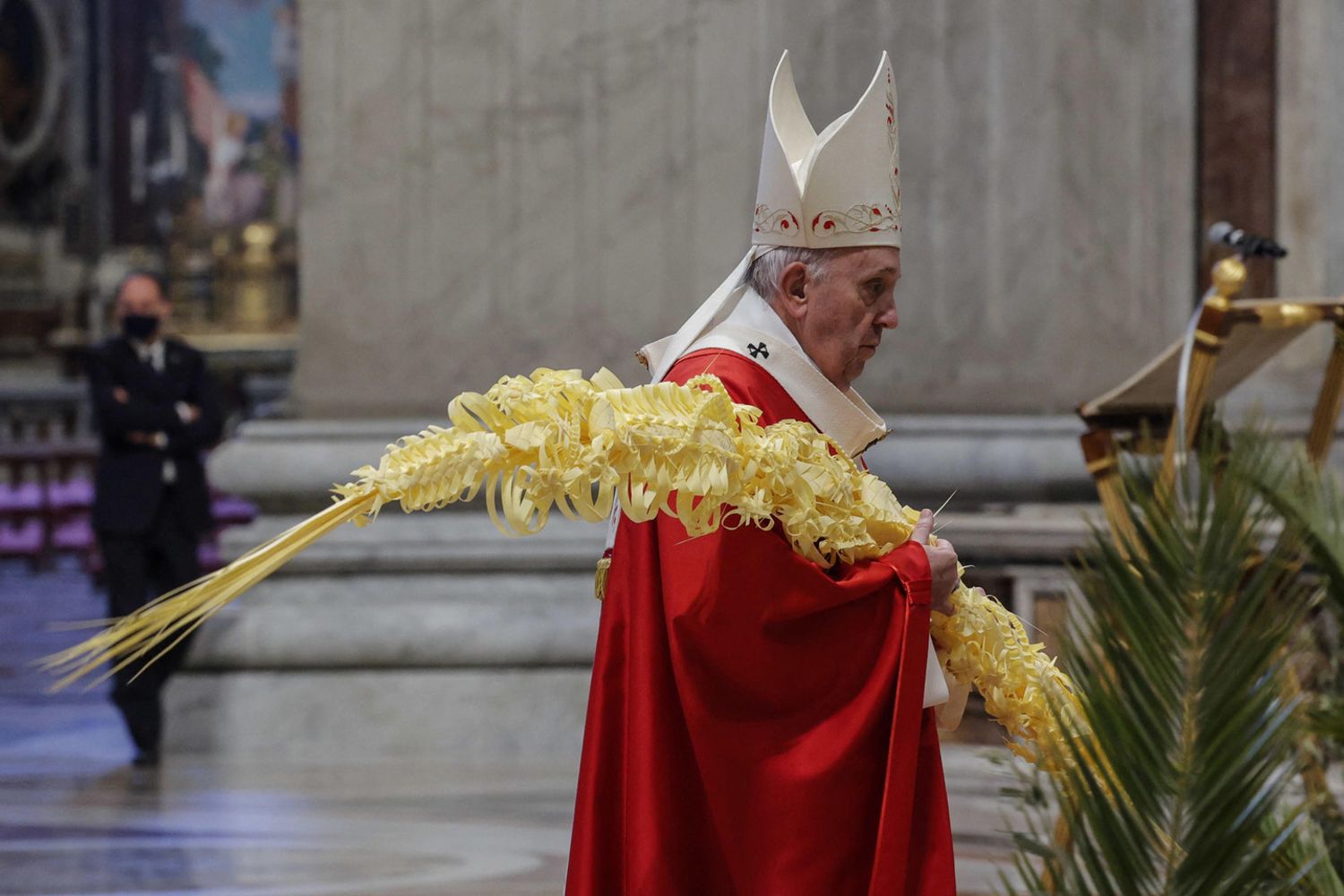 Il Papa alla Messa per la Domenica delle Palme