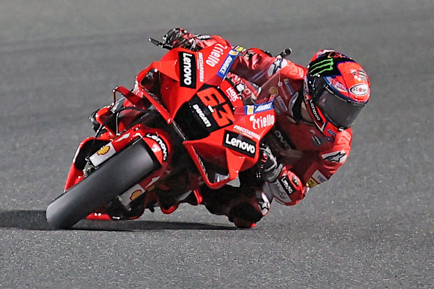 MotoGp: Francesco Bagnaia terzo al Gp del Qatar