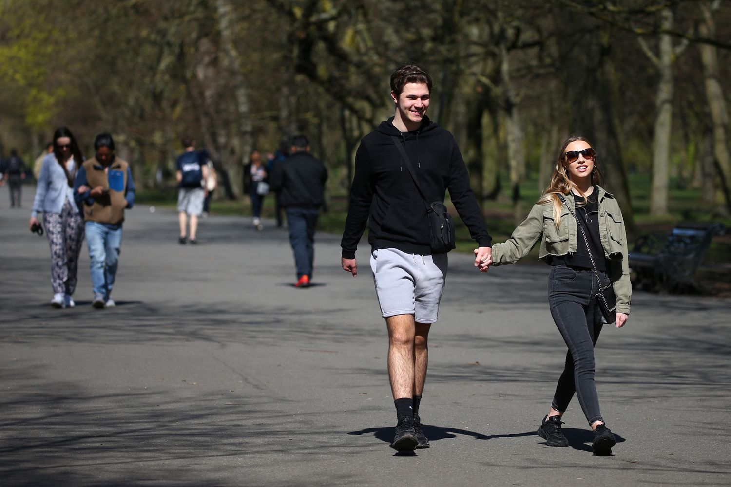 Regent's Park, Londra, domenica 28 marzo 2021