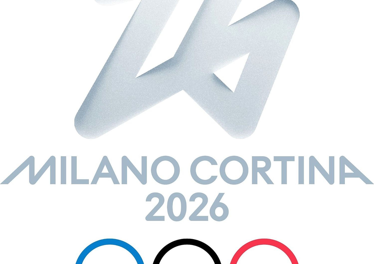 Futura &egrave; il logo delle olimpiadi di Milano-Cortina 2026