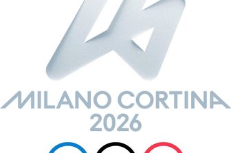Futura &egrave; il logo delle olimpiadi di Milano-Cortina 2026