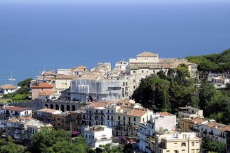 San Felice Circeo. Veduta del centro storico&nbsp;