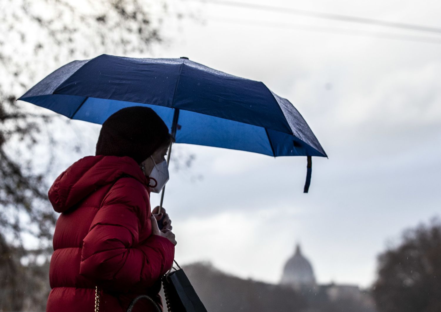 Pioggia a Roma