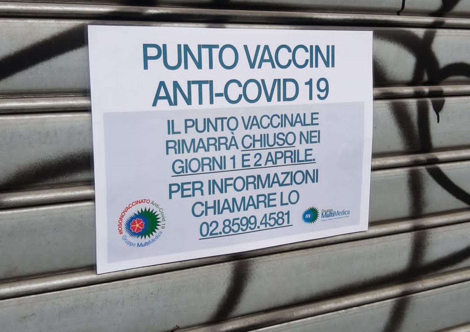 Chiuso museo hub Milano Regione liste vaccini