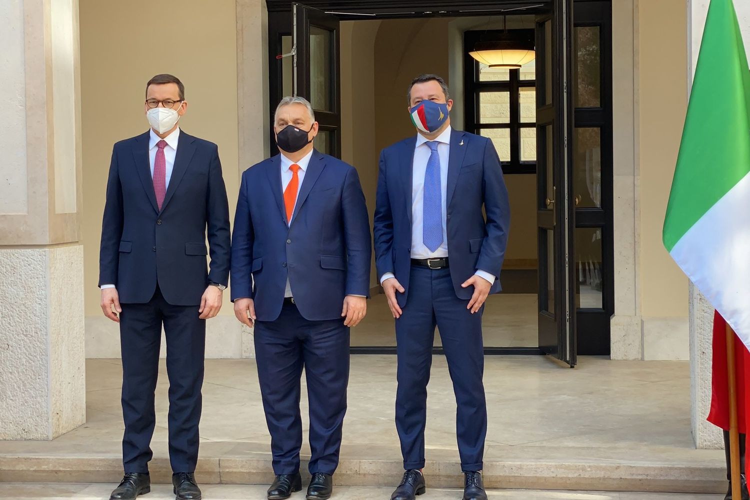 &nbsp;Salvini, Orban e&nbsp;Morawiecki