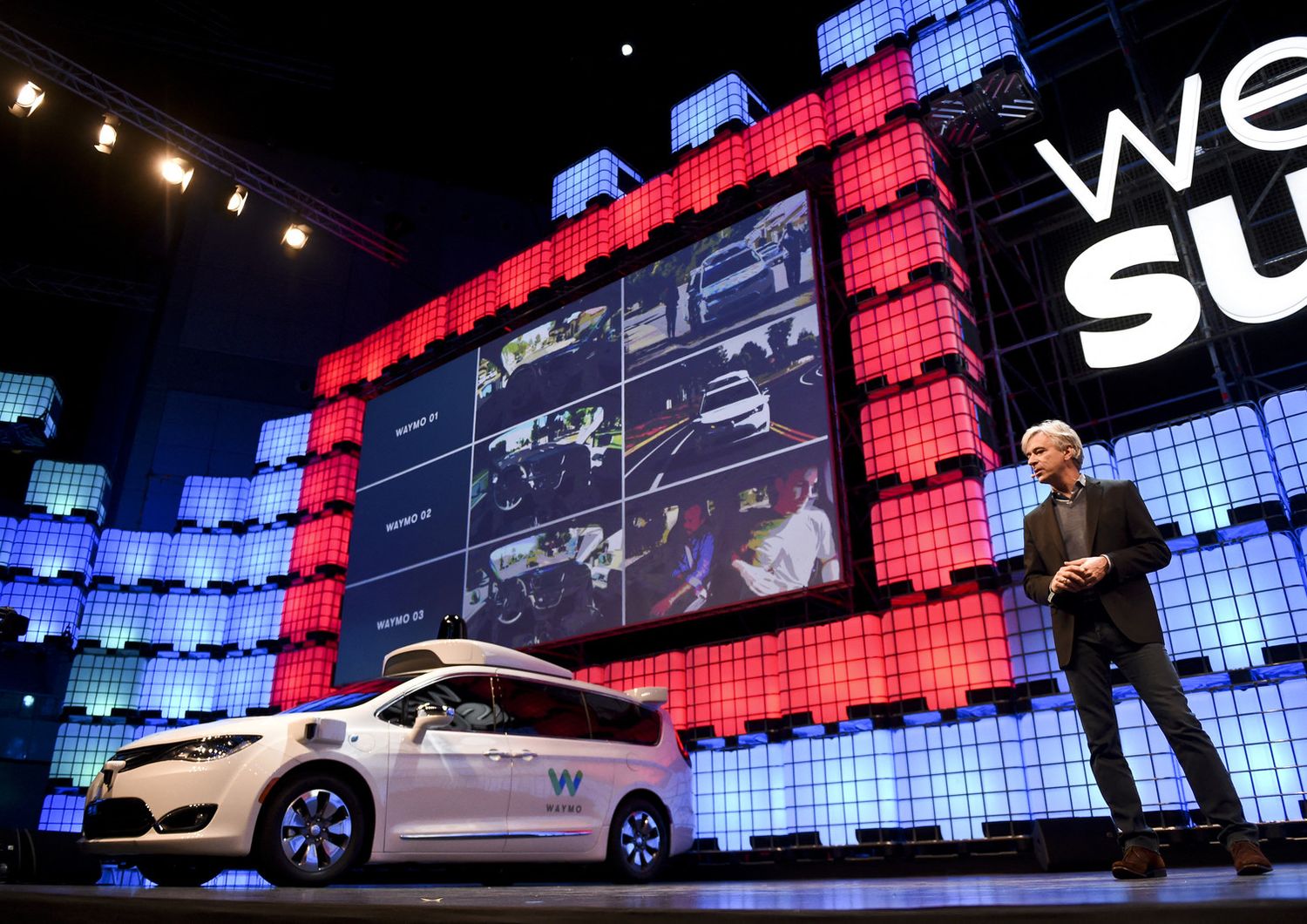 John&nbsp;Krafcik, Waymo, Google, al WebSummit di Lisbona