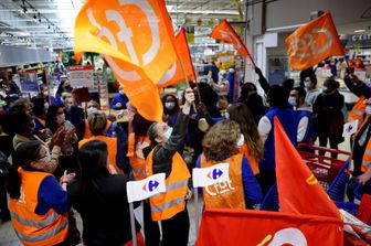 Carrefour&nbsp;Francia sciopero