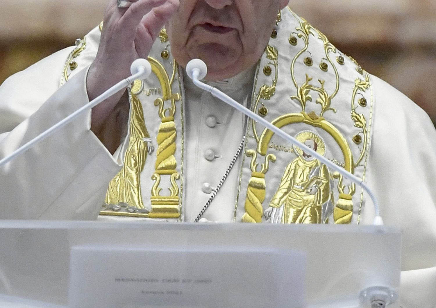 La benedizione 'Urbi et Orbi' di Papa Francesco