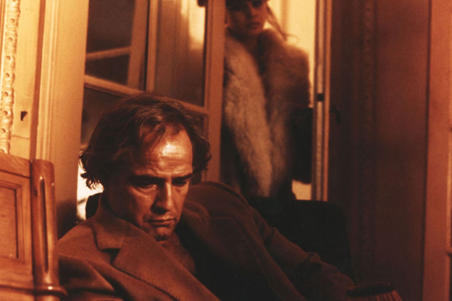 Una scena dal film Ultimo tango a Parigi