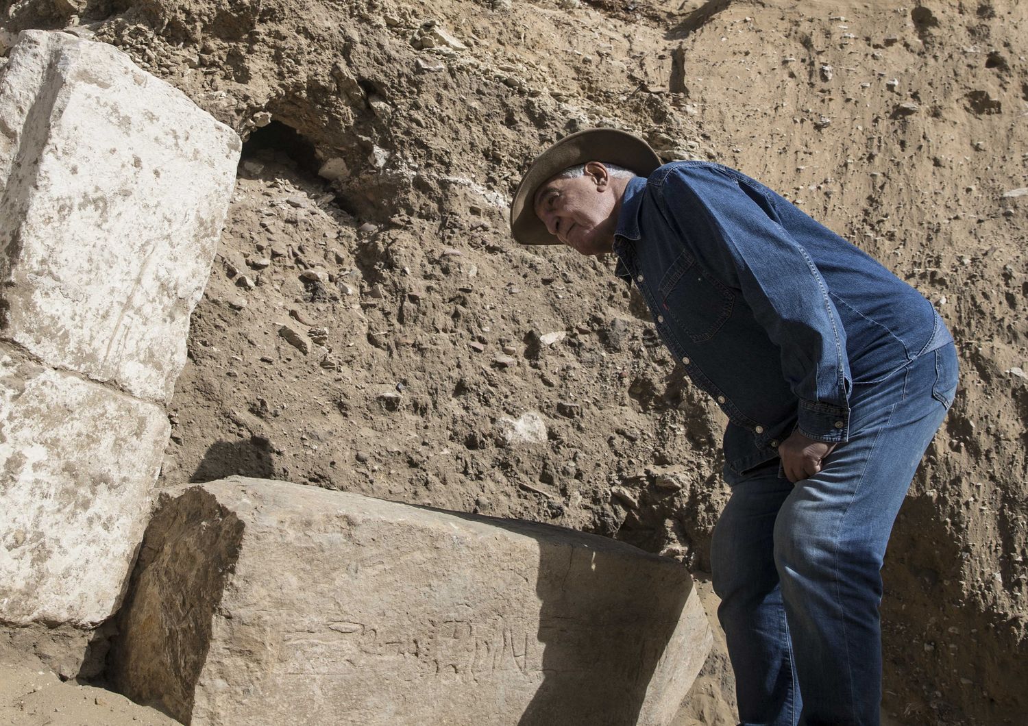 Zahi Hawass, archeologo ed ex ministro per le Antichit&agrave; del Paese africano, oggi alla guida della missione per riportare alla luce la citt&agrave; di Aten