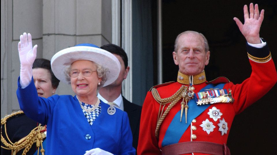 La regina Elisabetta e il principe Filippo
