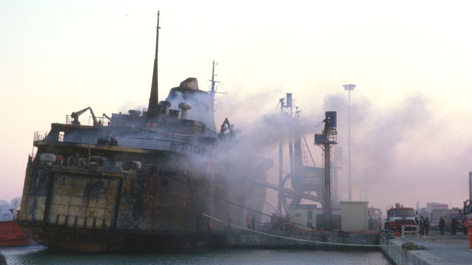 Il relitto della Moby Prince&nbsp;