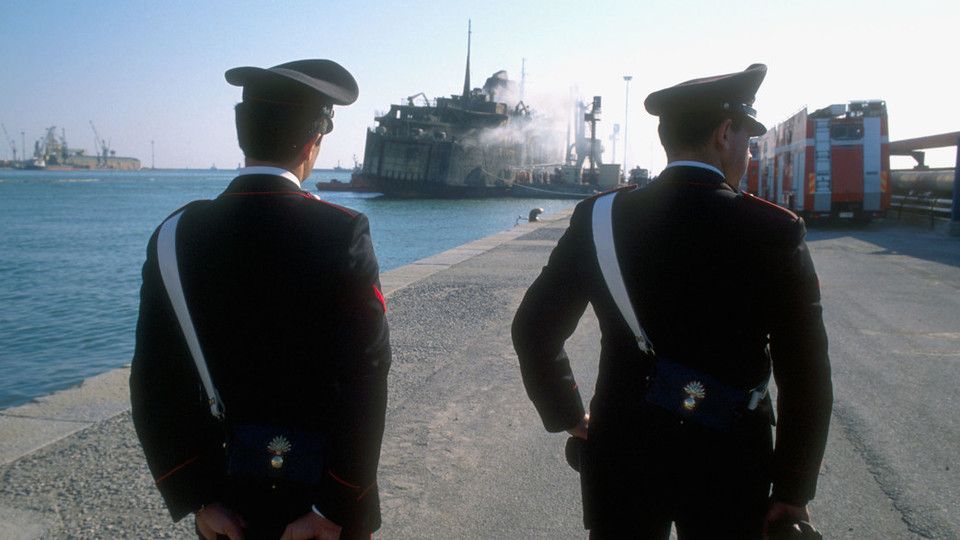 Il relitto della Moby Prince&nbsp;