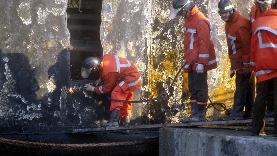 Il relitto della Moby Prince&nbsp;