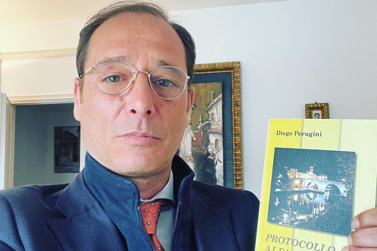 L'avvocato Diego Perugini, autore di 'Protocollo Alfa'