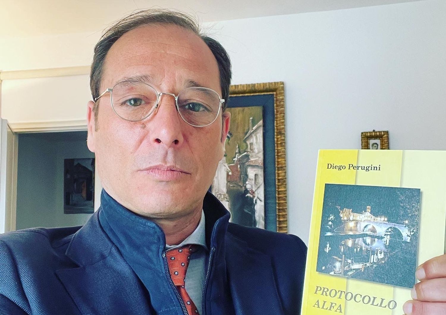 L'avvocato Diego Perugini, autore di 'Protocollo Alfa'