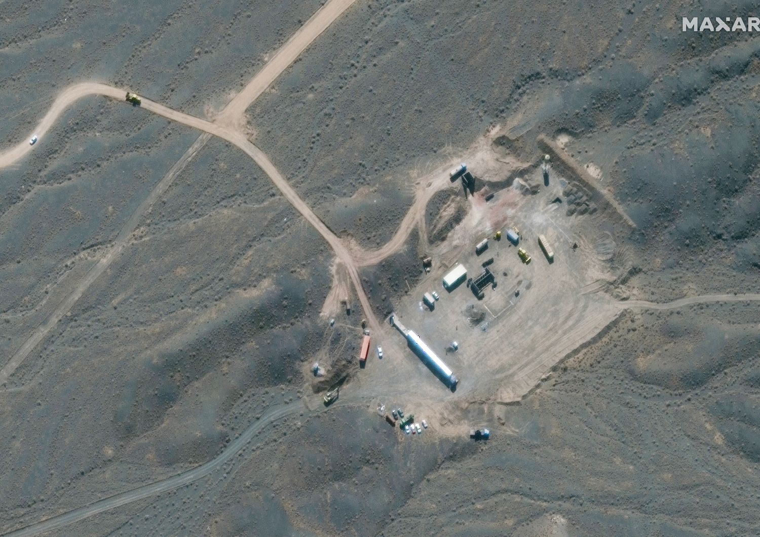 Il sito nucleare iraniano di Natanz
