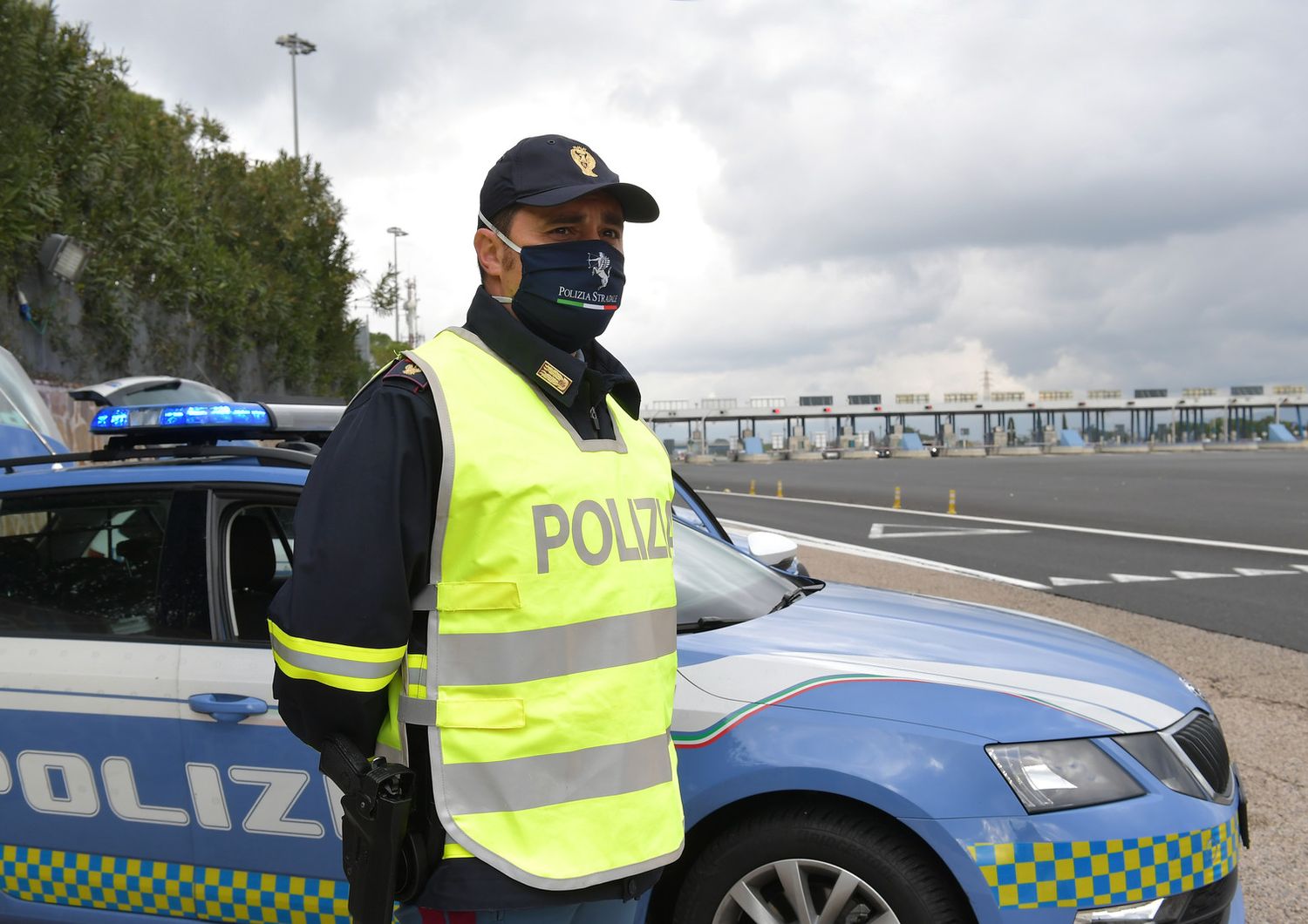 covid manifestanti blocco A1 tra Orte Attigliano