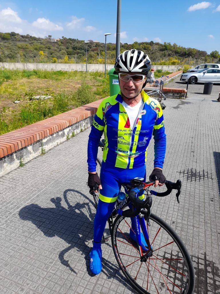 Il paziente sottoposto al trapianto tornato alla passione della bicicletta