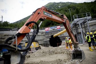 Lavori in un cantiere