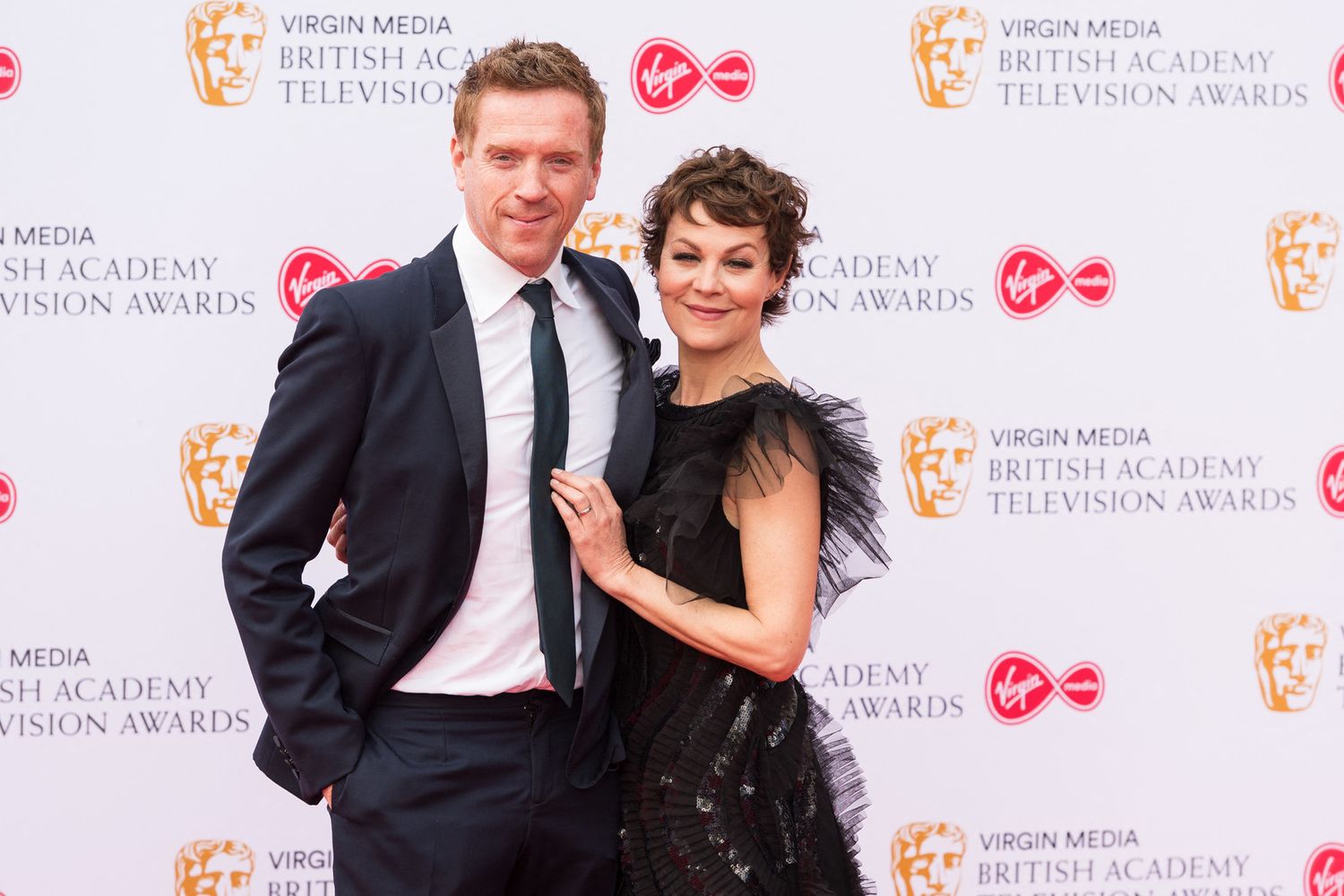 Gli attori Damian Lewis e Helen McCrory