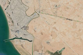 La citta iraniana di Bushehr e la sua centrale nucleare