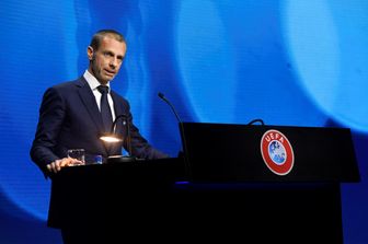 Il presidente dell'Uefa, Aleksander Ceferin&nbsp;
