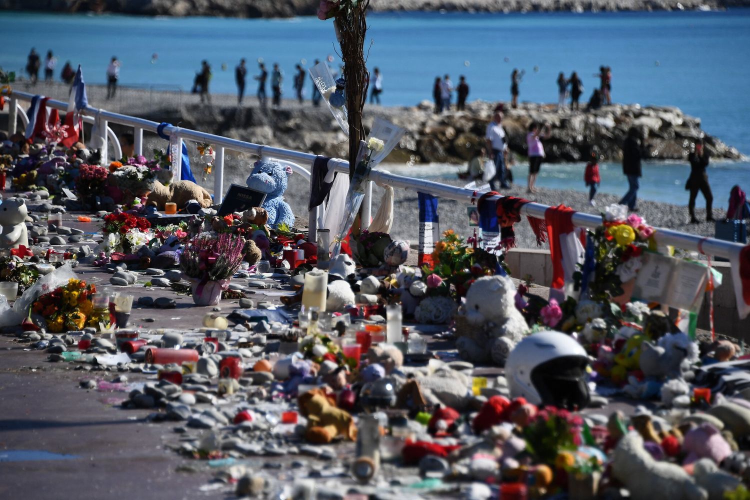 il luogo della strage di Nizza del 2016&nbsp;