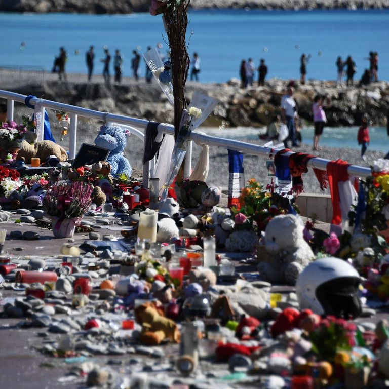 il luogo della strage di Nizza del 2016&nbsp;