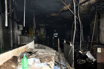 &nbsp;Incendio in ospedale Mumbai