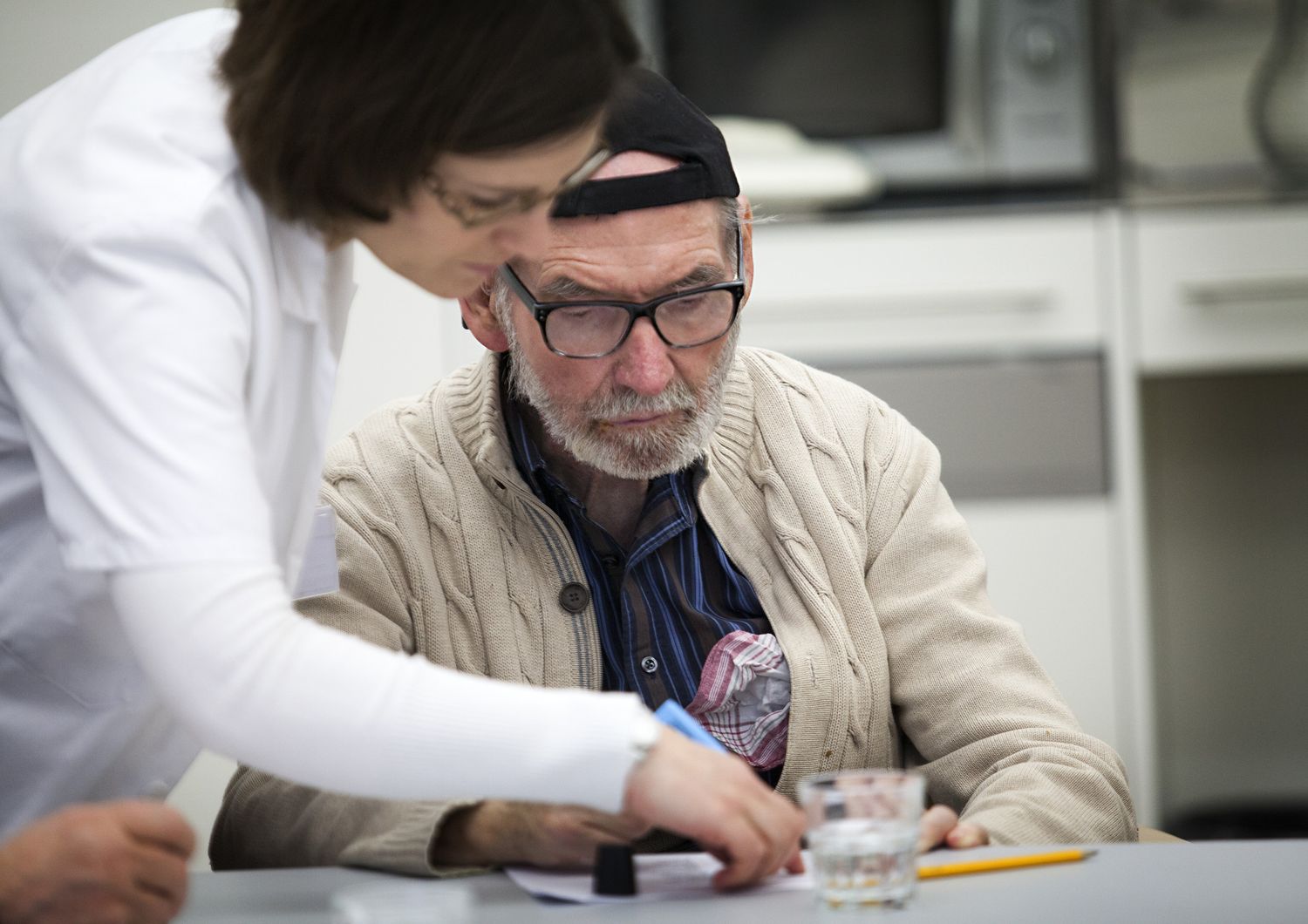 Parkinson: un malato in una residenza sanitaria assistita