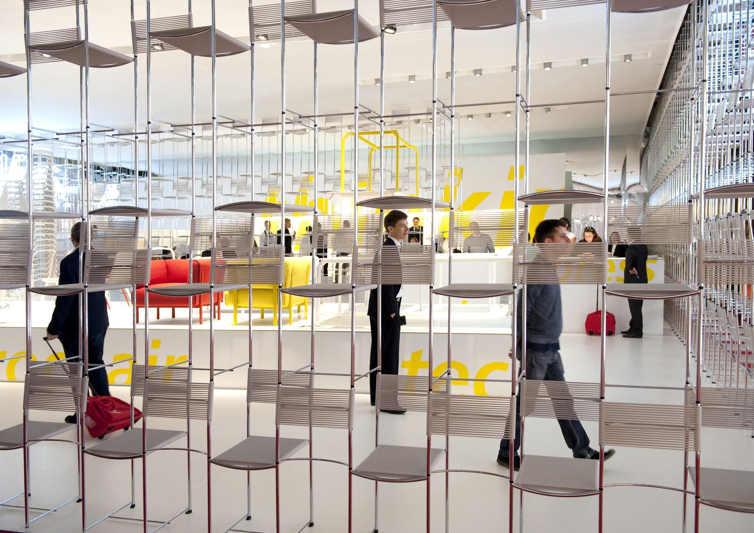 Un'immagine dell'edizione 2019 del Salone del Mobile di Milano