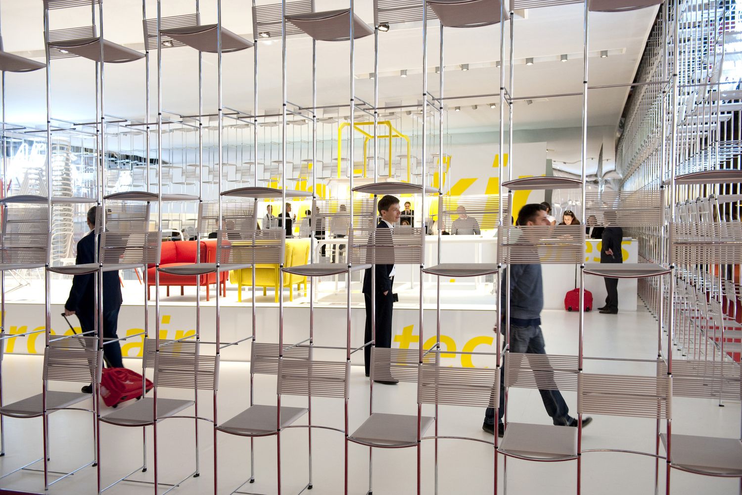 Un'immagine dell'edizione 2019 del Salone del Mobile di Milano