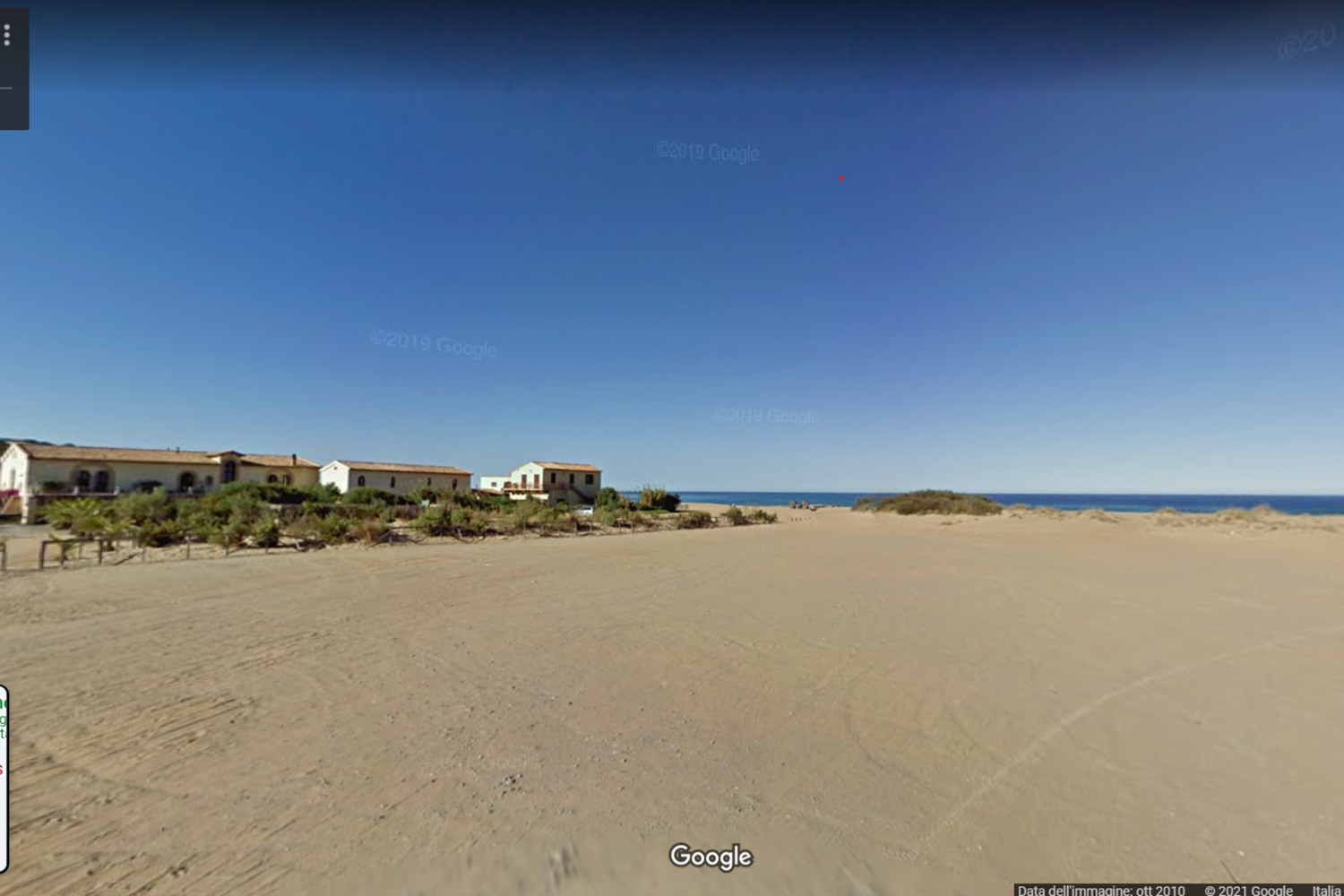 &nbsp;L'albergo 'Le Dune' a Piscinas prima degli interventi