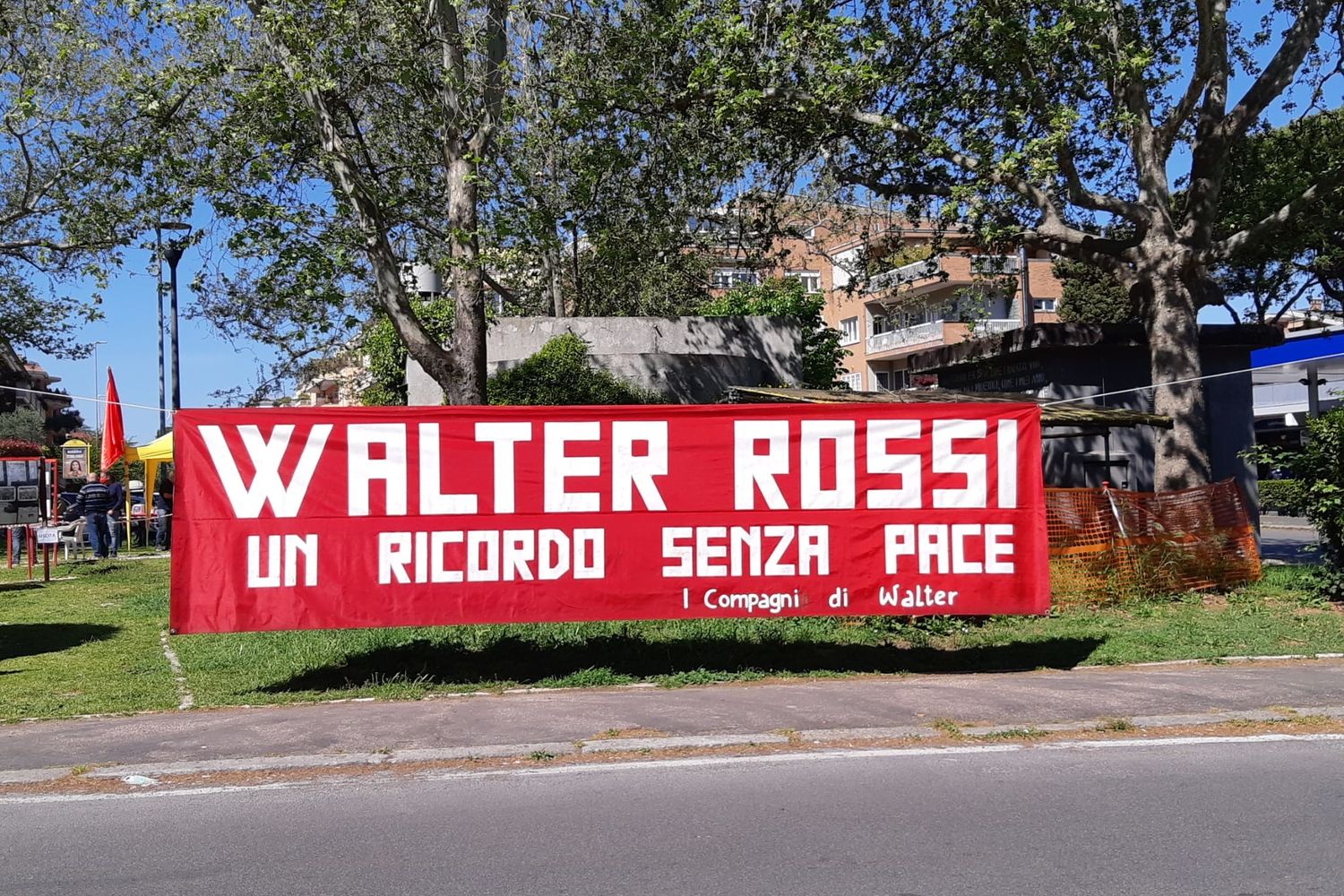 Commemorazioni 25 aprile in piazza Walter Rossi
