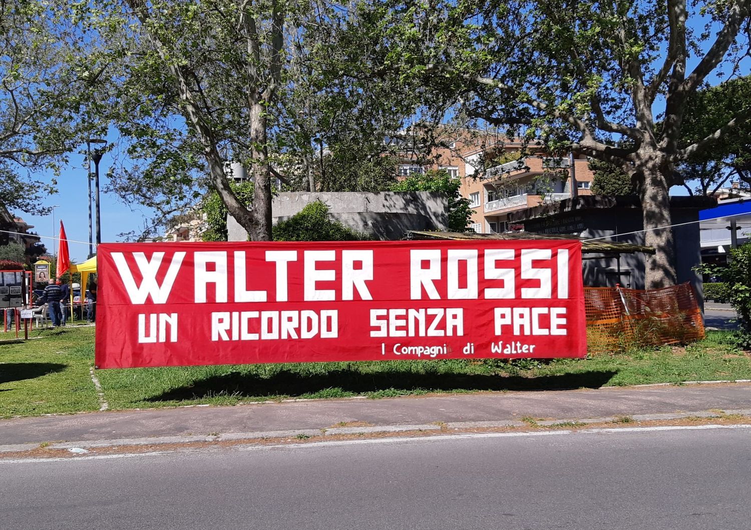 Commemorazioni 25 aprile in piazza Walter Rossi