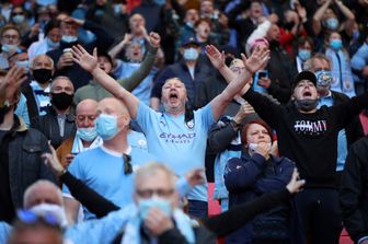 Tifosi allo stato di Wembley